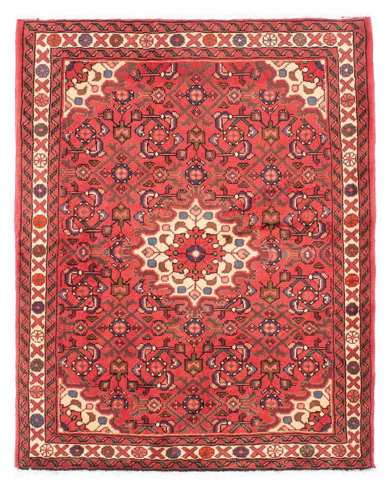 Persisk tæppe - Nomadisk - 140 x 106 cm - rød