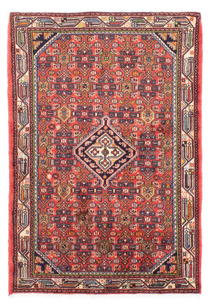 Persisk tæppe - Nomadisk - 146 x 105 cm - rød