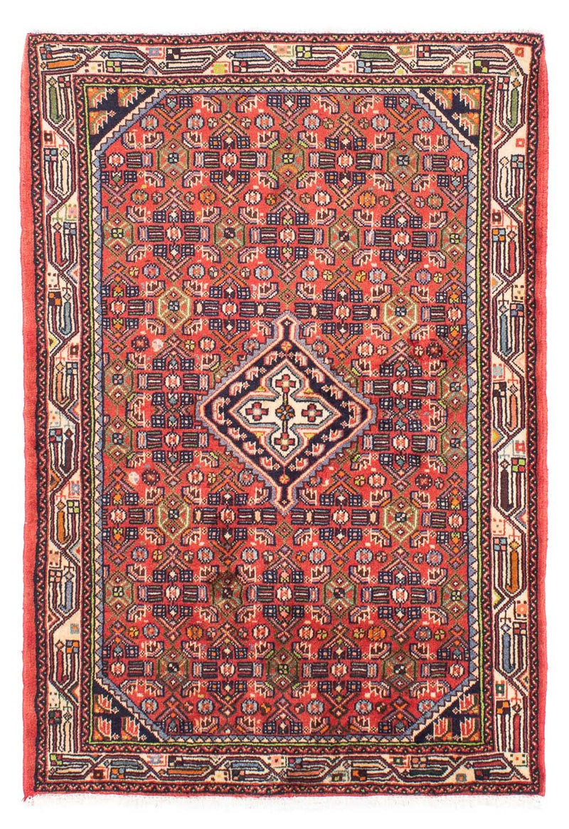 Persisk tæppe - Nomadisk - 146 x 105 cm - rød