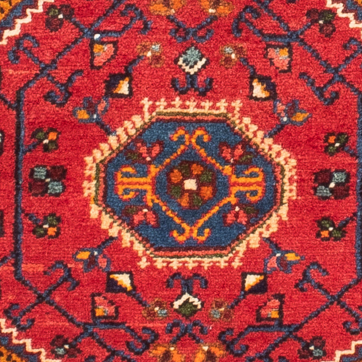 Persisk tæppe - Nomadisk - 145 x 92 cm - rød