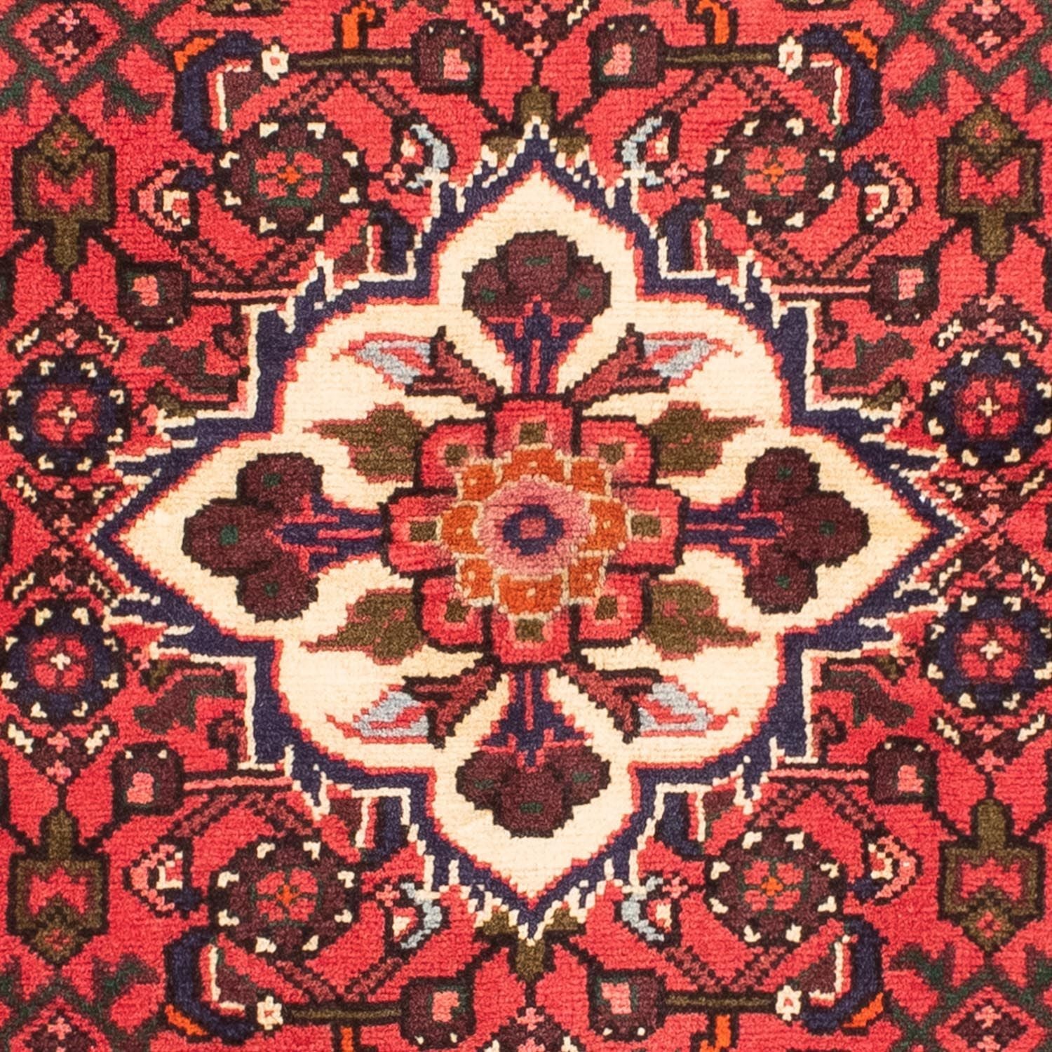 Persisk tæppe - Nomadisk - 155 x 105 cm - rød