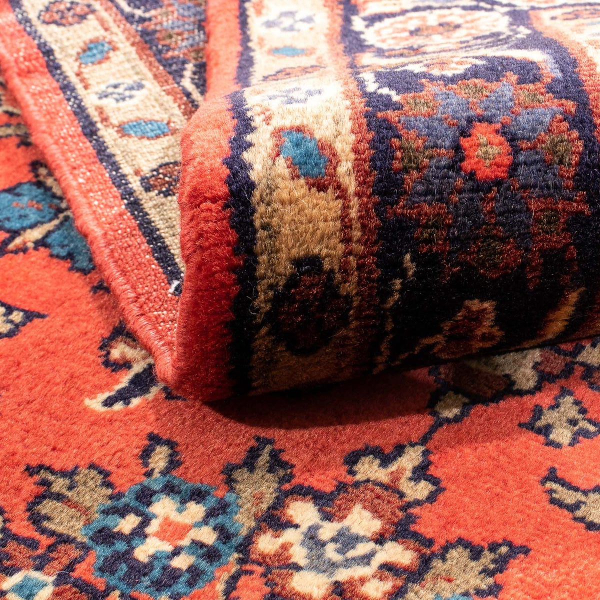 Persisk tæppe - Nomadisk - 150 x 100 cm - rød