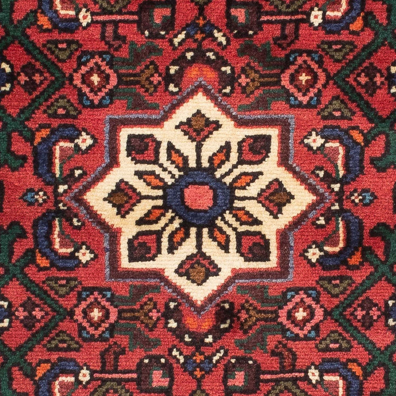 Løber Persisk tæppe - Nomadisk - 203 x 70 cm - mørkerød