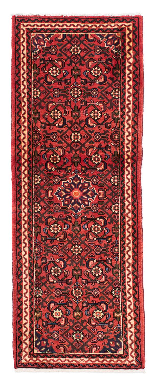 Løber Persisk tæppe - Nomadisk - 193 x 70 cm - mørkerød