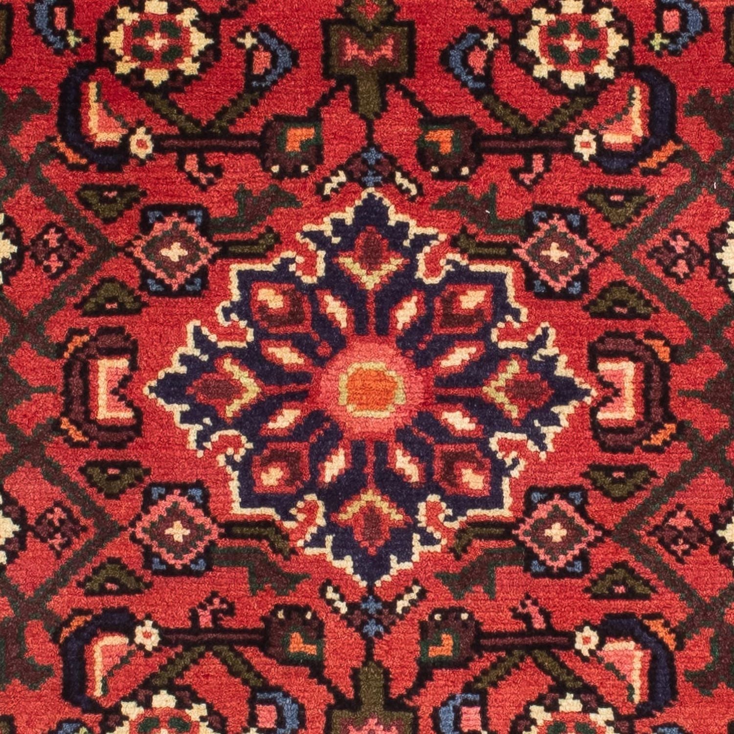Løber Persisk tæppe - Nomadisk - 193 x 70 cm - mørkerød