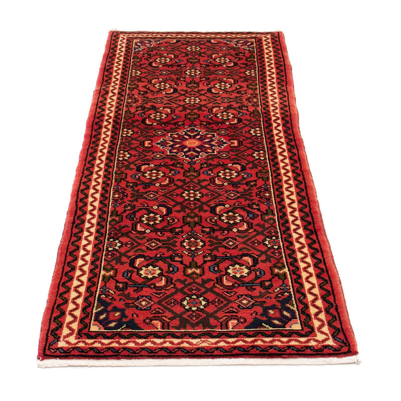 Løber Persisk tæppe - Nomadisk - 193 x 70 cm - mørkerød