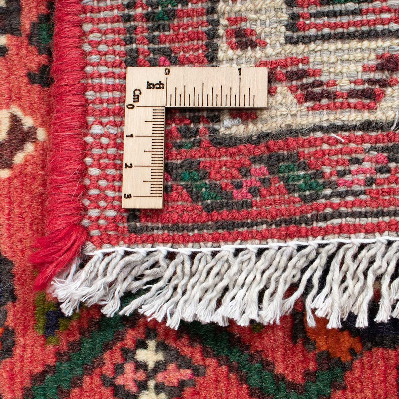 Løber Persisk tæppe - Nomadisk - 195 x 70 cm - mørkerød