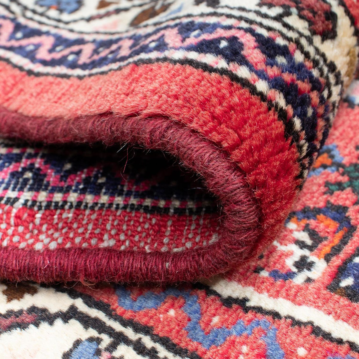 Løber Persisk tæppe - Nomadisk - 197 x 68 cm - rød