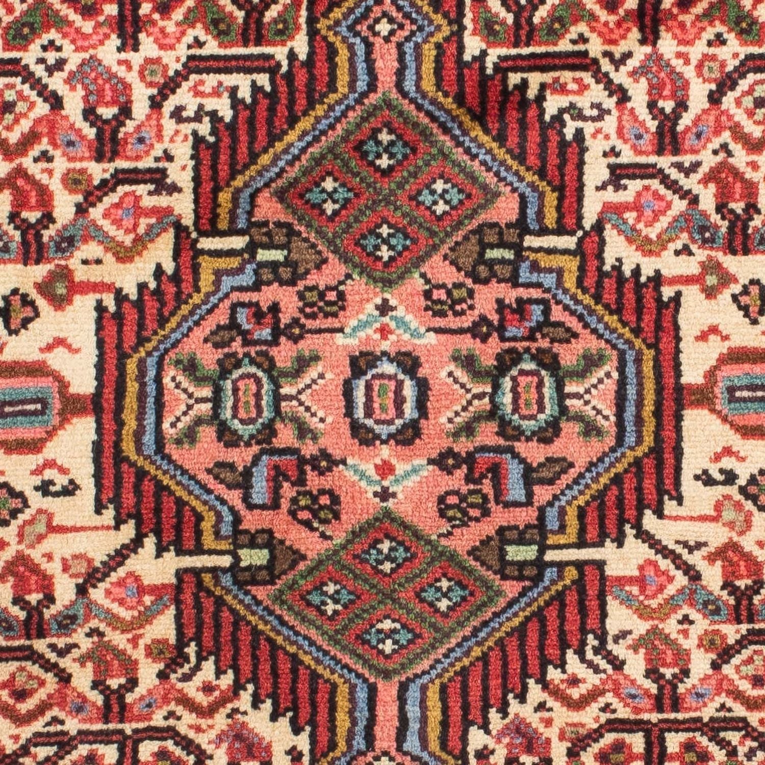 Løber Persisk tæppe - Nomadisk - 217 x 85 cm - lysrød