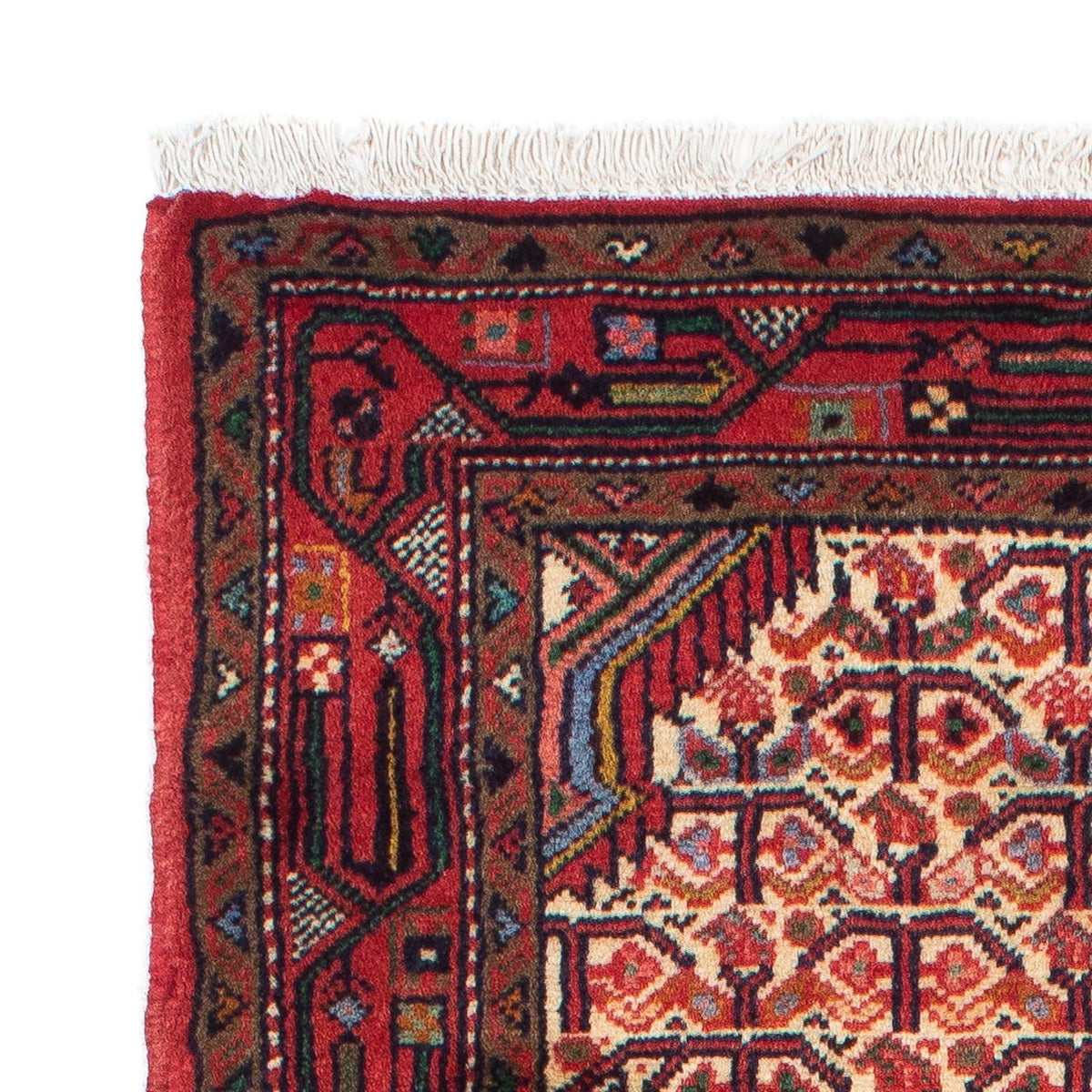 Løber Persisk tæppe - Nomadisk - 210 x 78 cm - lysrød