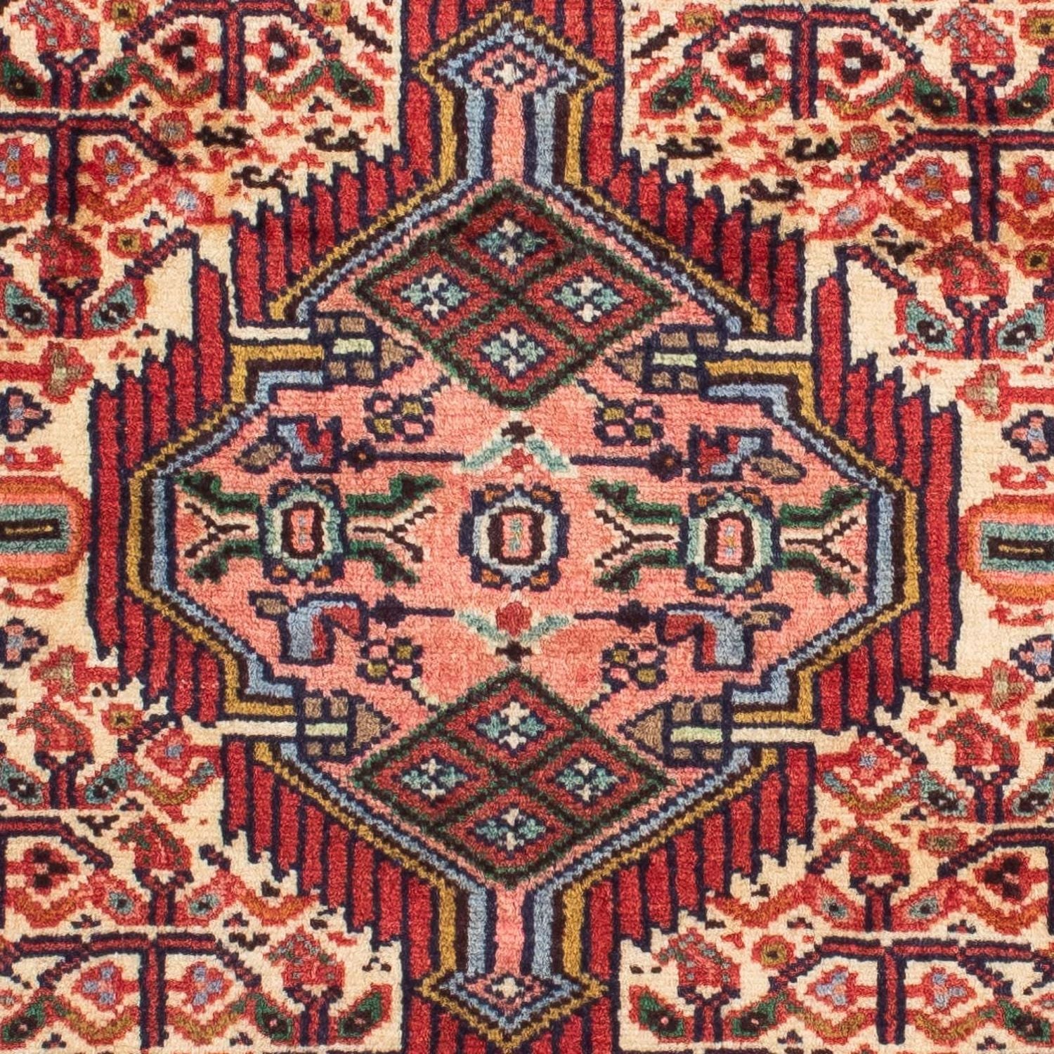 Løber Persisk tæppe - Nomadisk - 207 x 86 cm - lysrød