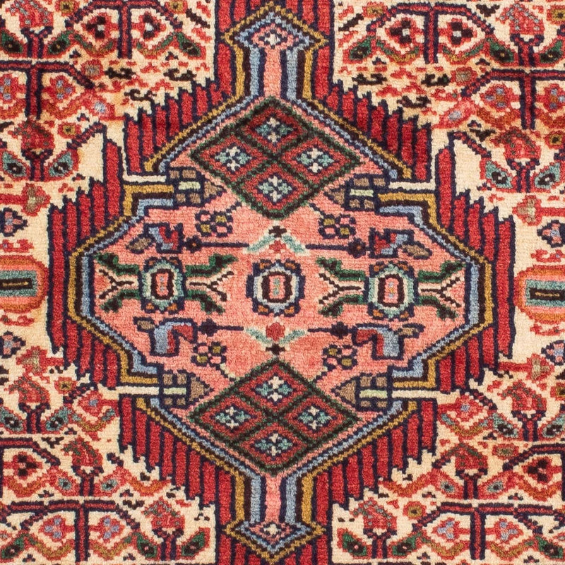 Løber Persisk tæppe - Nomadisk - 207 x 86 cm - lysrød
