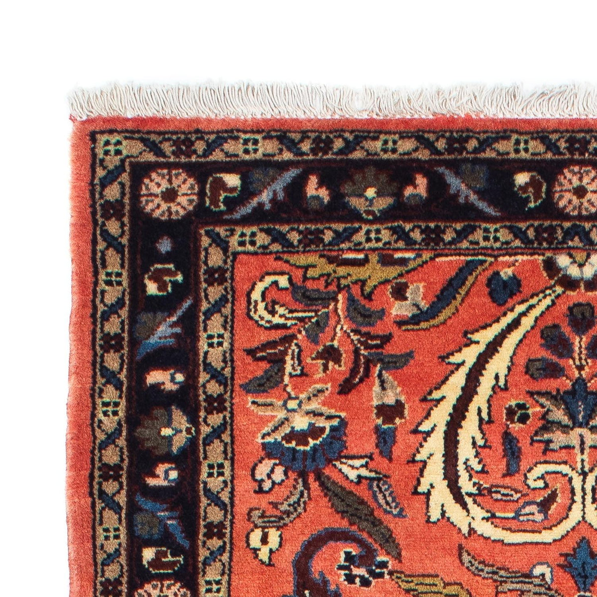 Løber Persisk tæppe - Nomadisk - 220 x 83 cm - lysrød