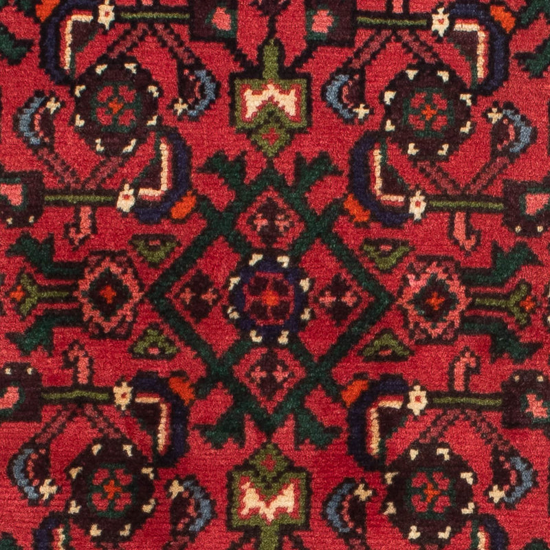 Løber Persisk tæppe - Nomadisk - 198 x 75 cm - mørkerød