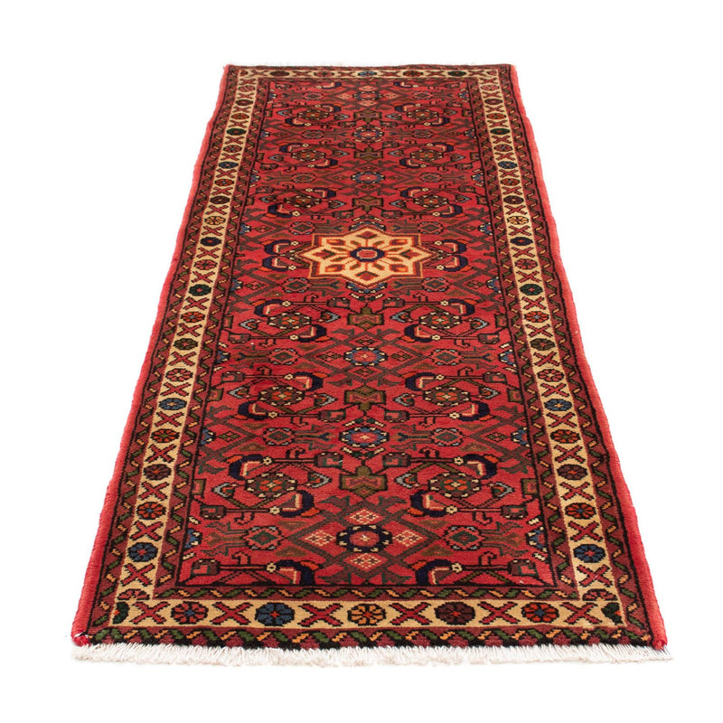 Løber Persisk tæppe - Nomadisk - 210 x 73 cm - mørkerød