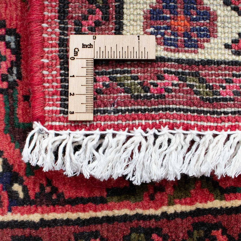 Løber Persisk tæppe - Nomadisk - 200 x 70 cm - mørkerød