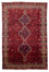 Persisk tæppe - Nomadisk - 300 x 208 cm - mørkerød