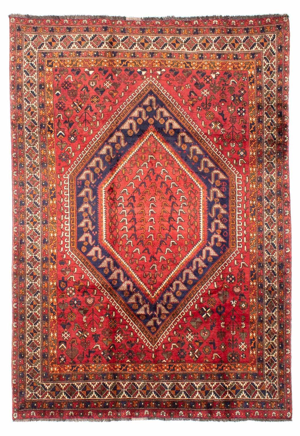 Persisk tæppe - Nomadisk - 298 x 207 cm - rød