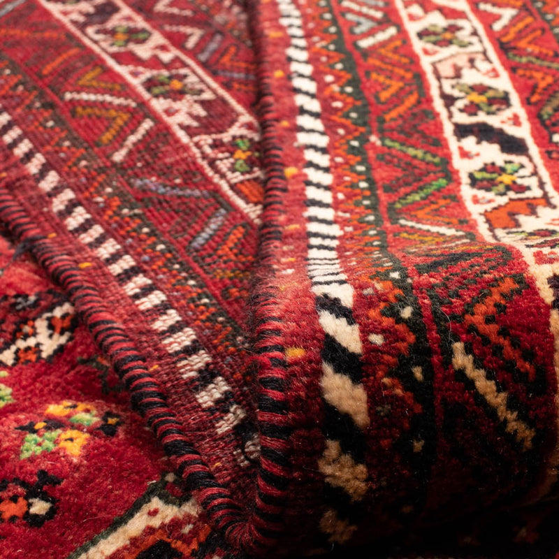 Persisk tæppe - Nomadisk - 330 x 240 cm - mørkerød