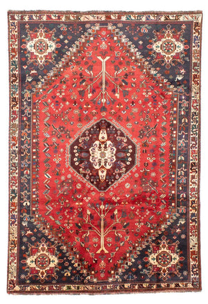 Persisk tæppe - Nomadisk - 302 x 207 cm - rød