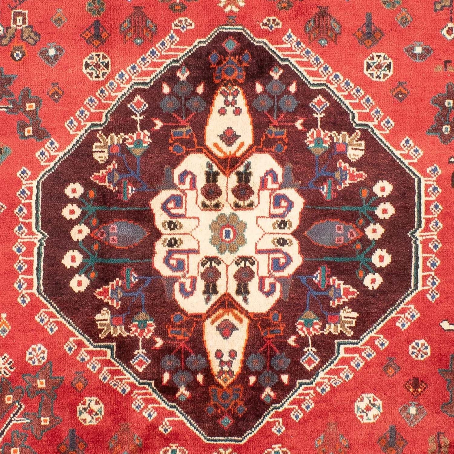 Persisk tæppe - Nomadisk - 302 x 207 cm - rød