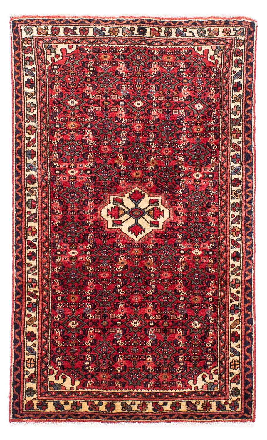 Persisk tæppe - Nomadisk - 155 x 100 cm - rød