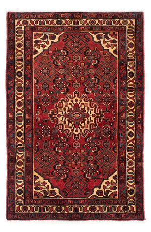 Persisk tæppe - Nomadisk - 162 x 110 cm - mørkerød