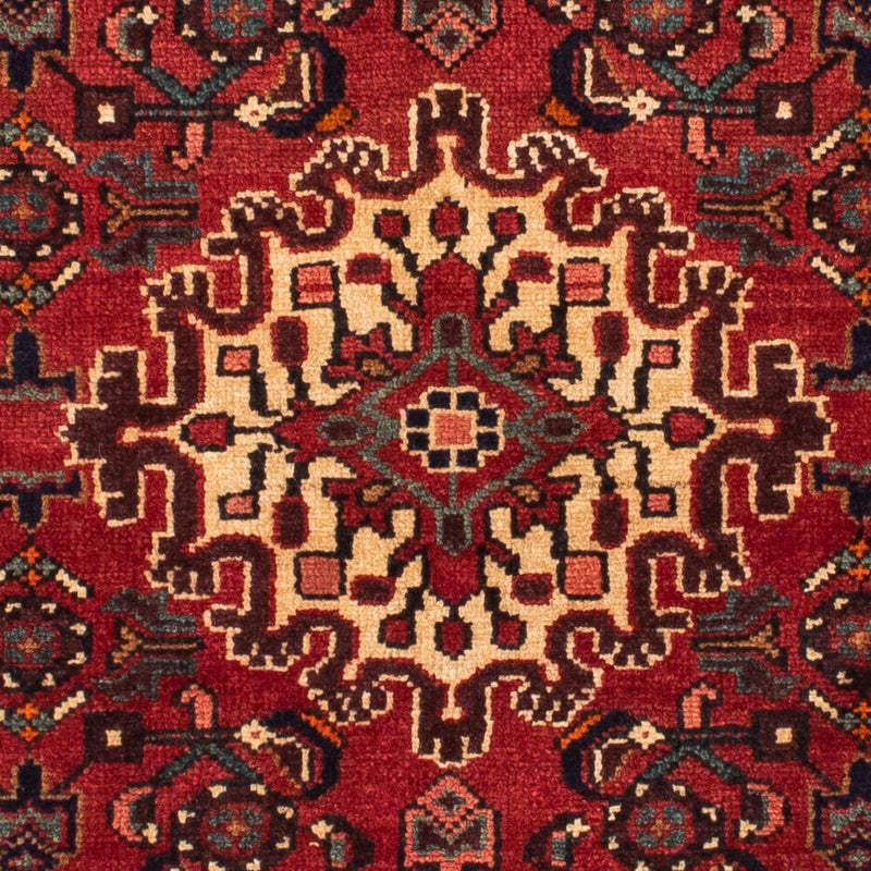 Persisk tæppe - Nomadisk - 162 x 110 cm - mørkerød