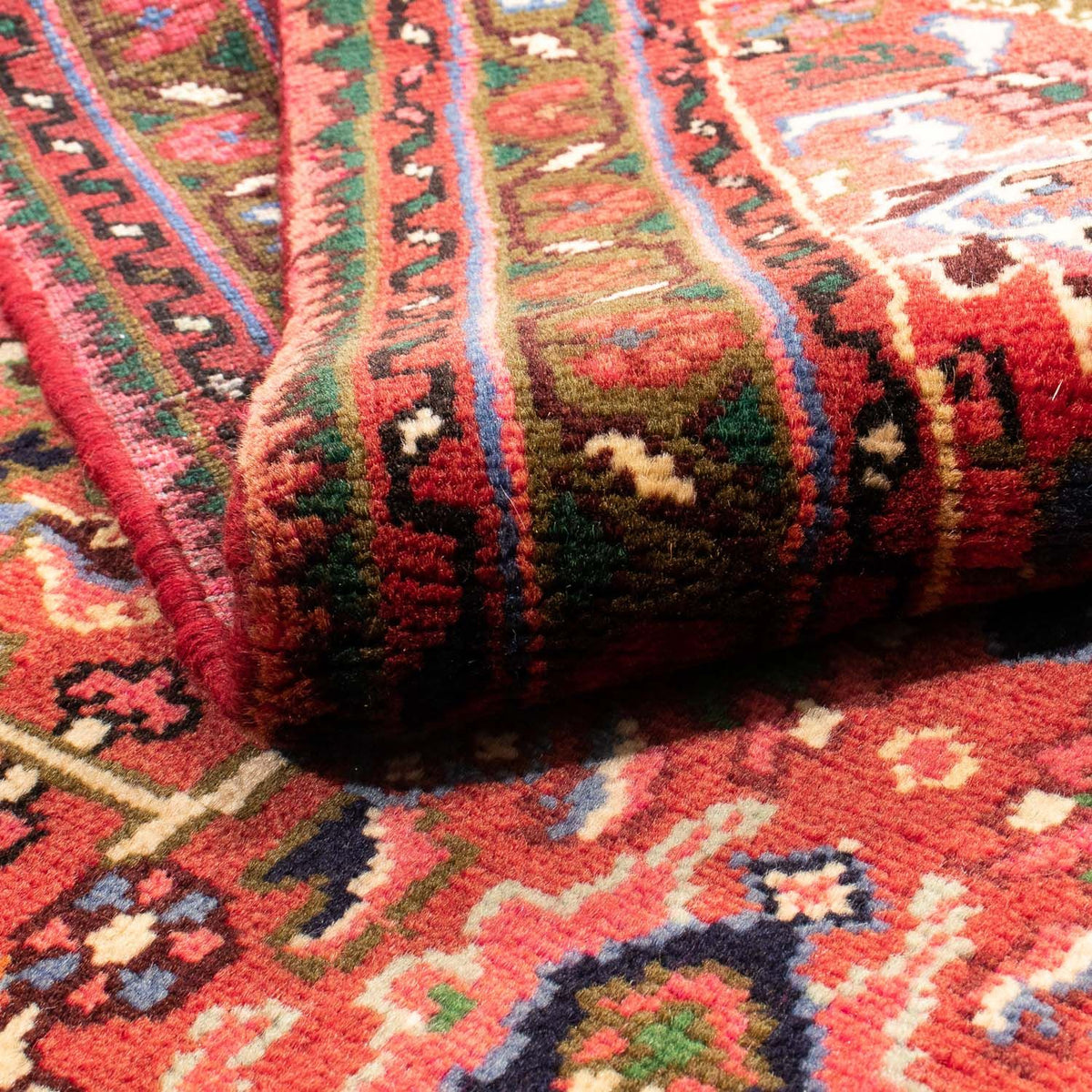 Persisk tæppe - Nomadisk - 150 x 102 cm - rød