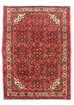 Persisk tæppe - Nomadisk - 140 x 103 cm - rød