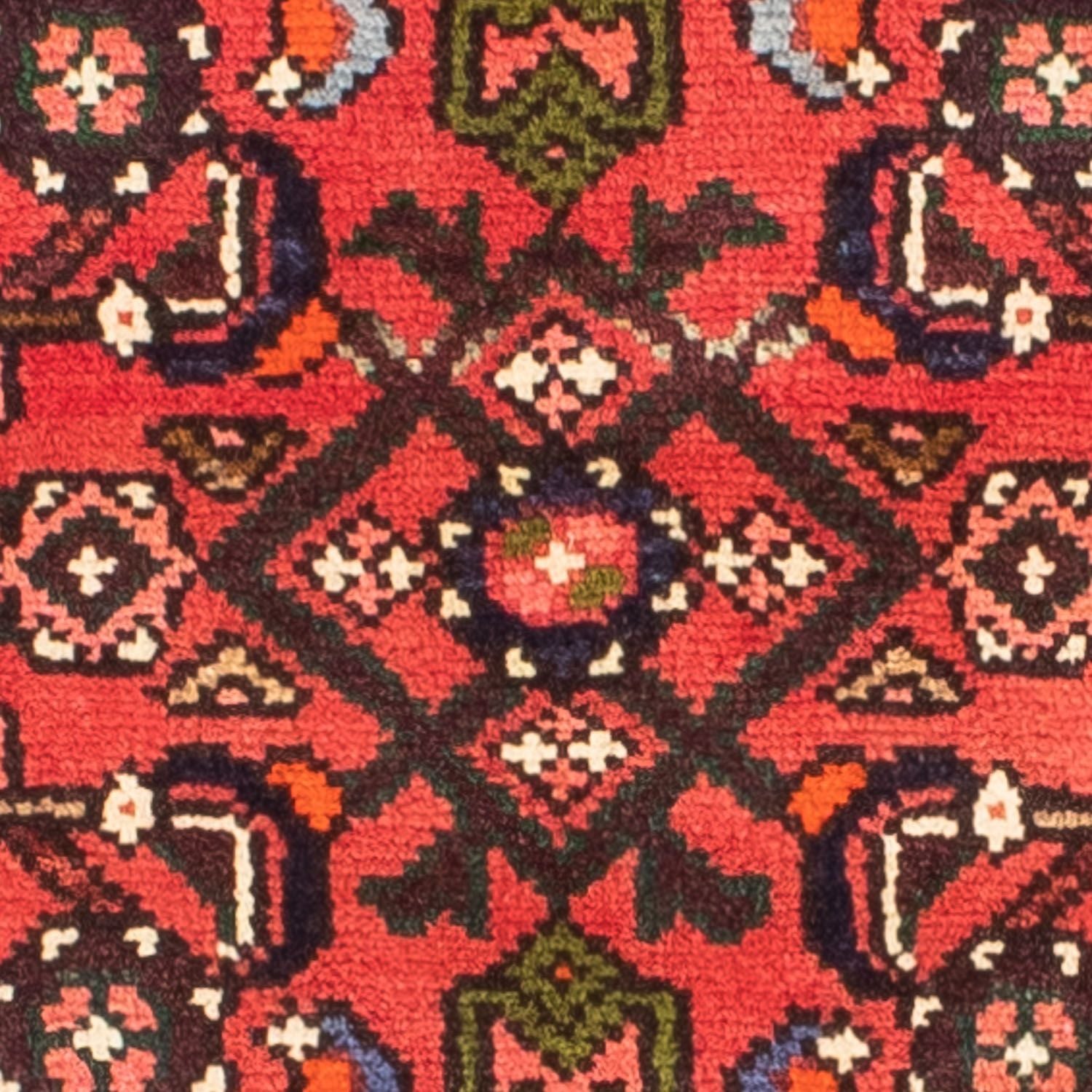 Persisk tæppe - Nomadisk - 140 x 103 cm - rød