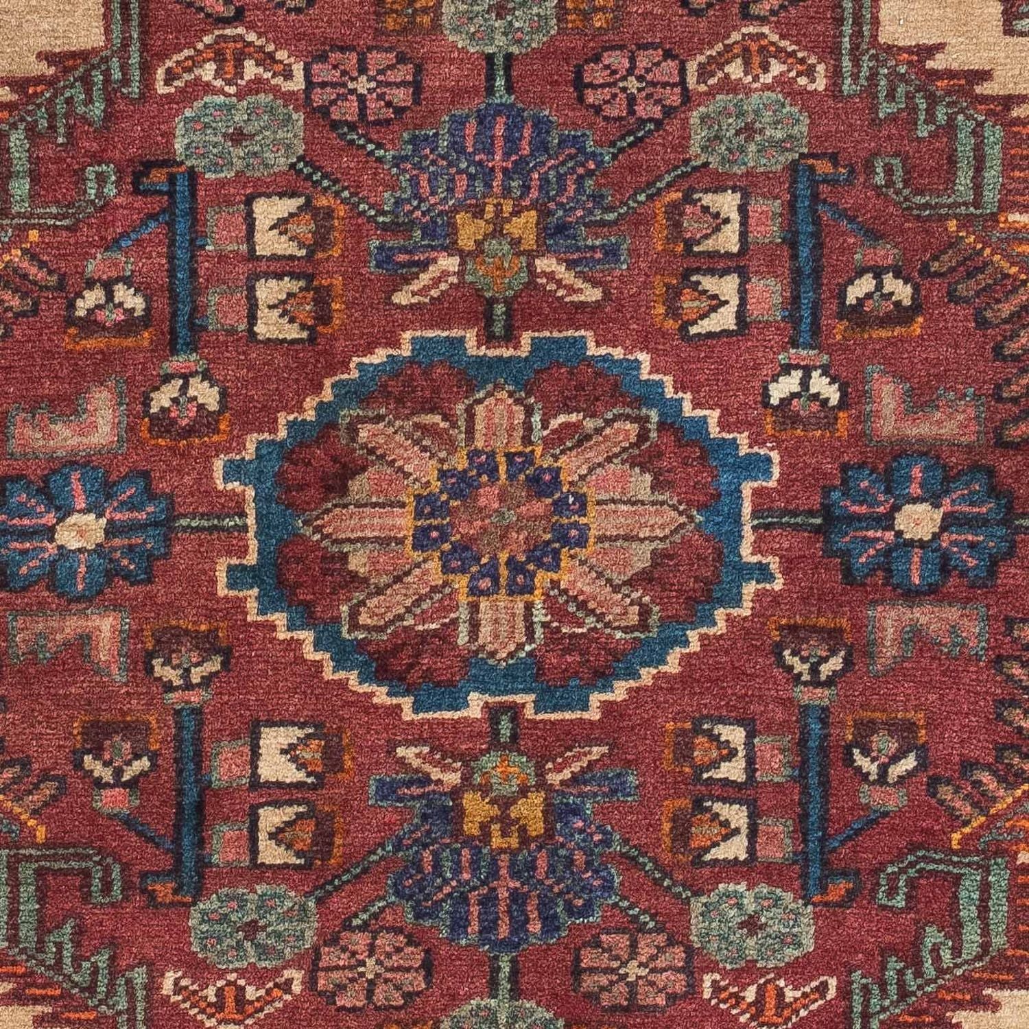 Persisk tæppe - Nomadisk - 130 x 95 cm - flerfarvet