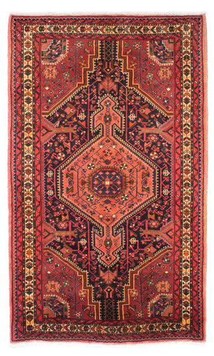 Persisk tæppe - Nomadisk - 165 x 100 cm - lysrød