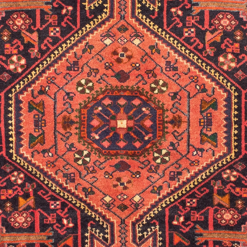Persisk tæppe - Nomadisk - 165 x 100 cm - lysrød