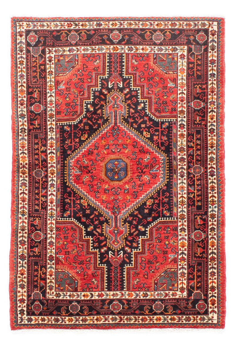 Persisk tæppe - Nomadisk - 160 x 115 cm - rød