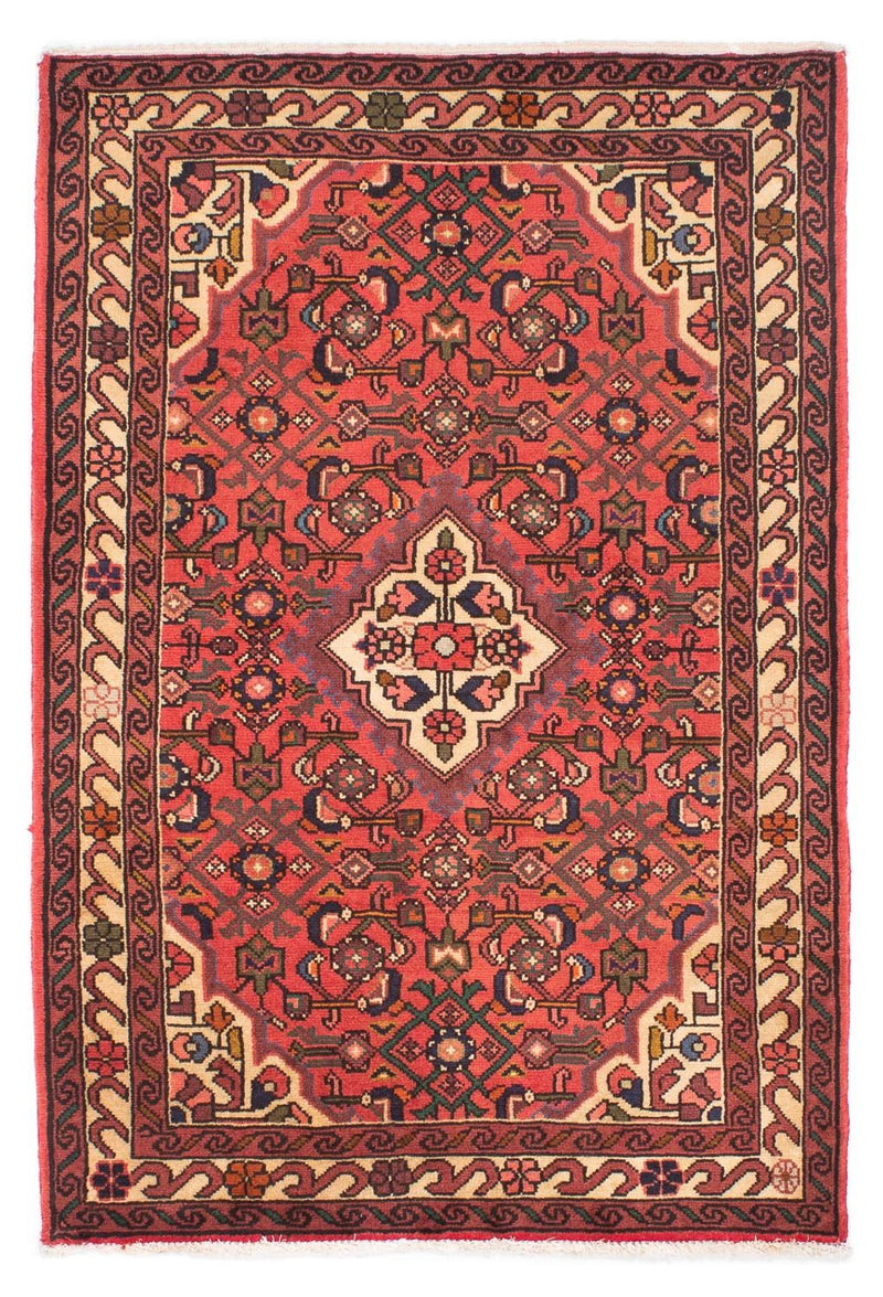 Persisk tæppe - Nomadisk - 150 x 103 cm - rød