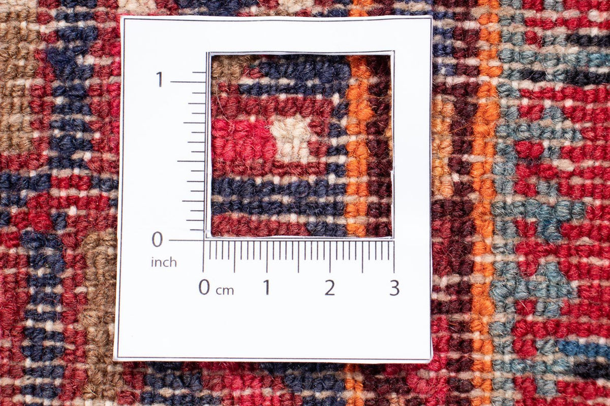 Persisk tæppe - Nomadisk - 163 x 107 cm - mørkerød