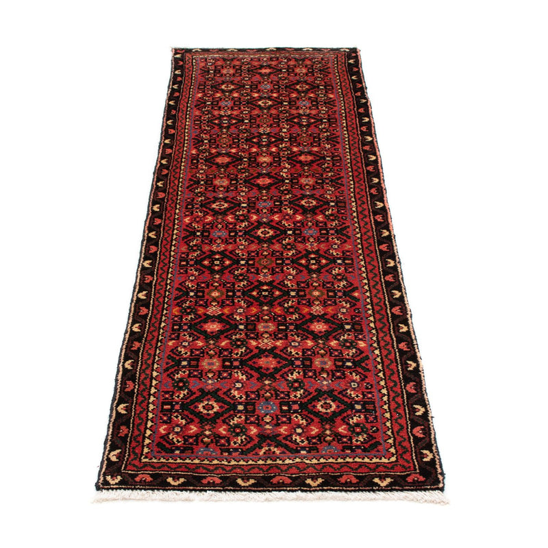 Løber Persisk tæppe - Nomadisk - 187 x 65 cm - mørkerød