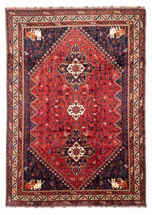 Persisk tæppe - Nomadisk - 318 x 230 cm - rød