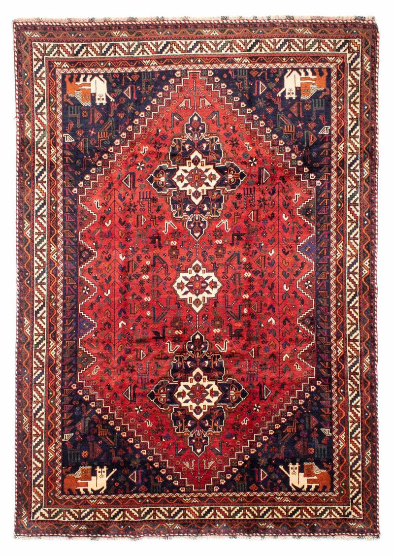 Persisk tæppe - Nomadisk - 318 x 230 cm - rød