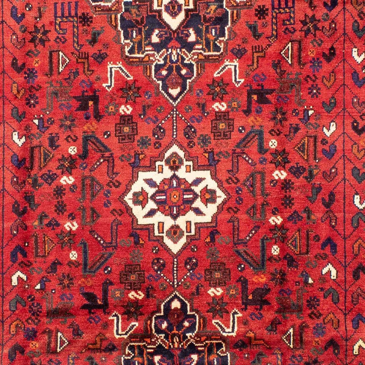 Persisk tæppe - Nomadisk - 318 x 230 cm - rød
