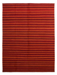 Kelim Carpet - Splash - 447 x 346 cm - flerfarvet