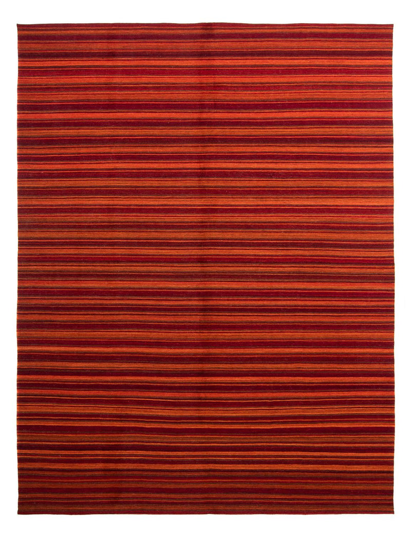 Kelim Carpet - Splash - 447 x 346 cm - flerfarvet