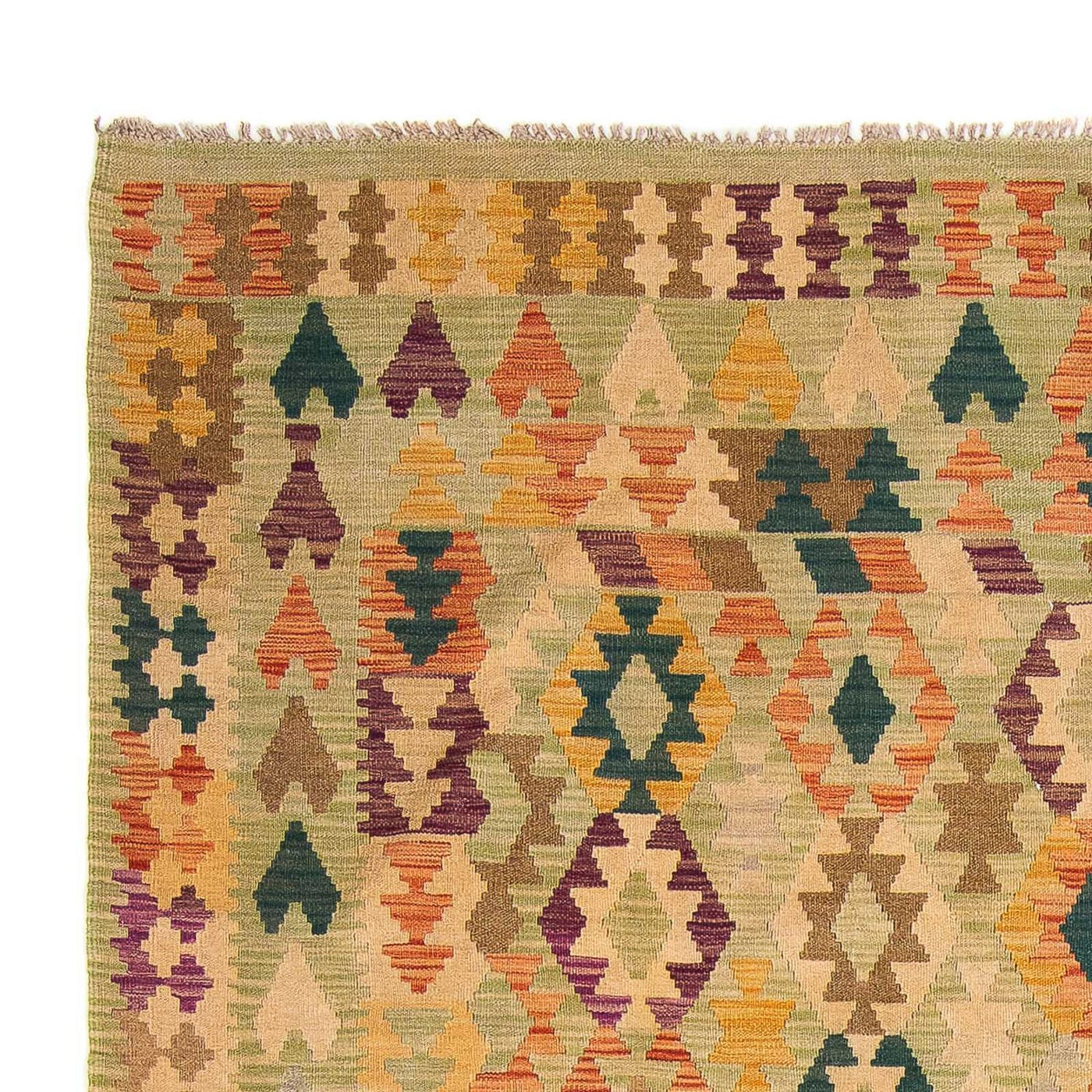 Kilim Maimana Tæppe 287x199cm - Uldtæppe