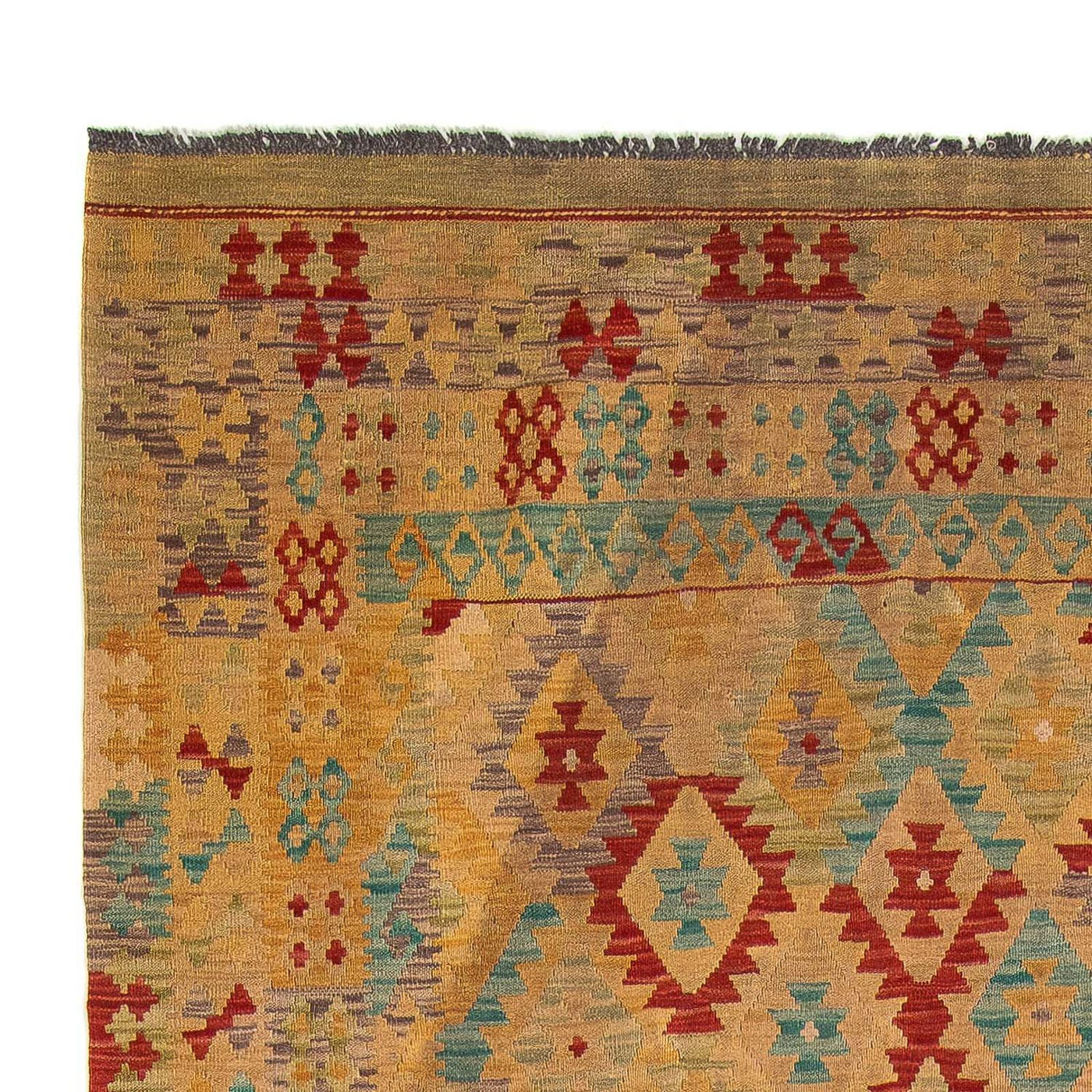 Kilim Maimana Tæppe 304x207cm - Uldtæppe