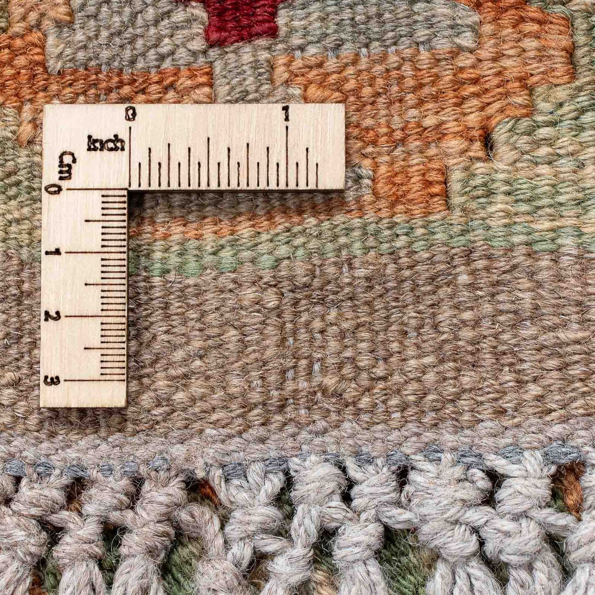 Løber Kelim Carpet - Splash - 194 x 63 cm - flerfarvet