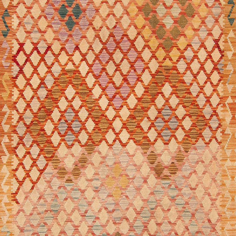 Kelim Carpet - Splash - 299 x 203 cm - flerfarvet