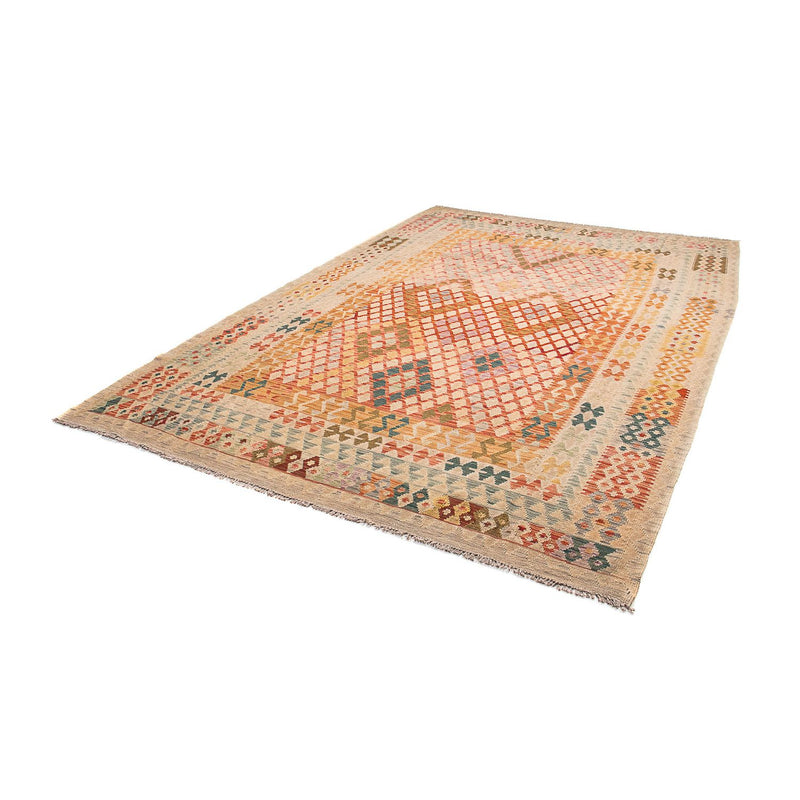 Kelim Carpet - Splash - 299 x 203 cm - flerfarvet