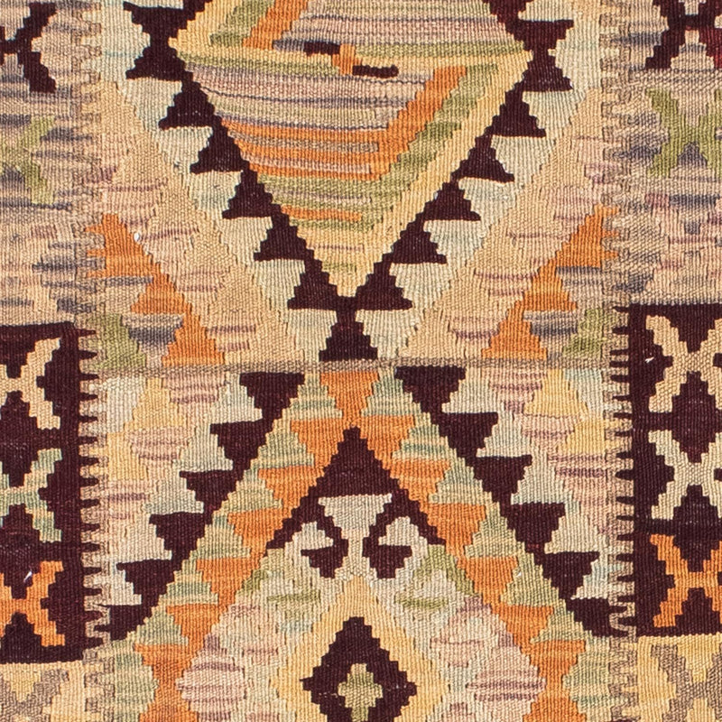 Løber Kelim-tæppe - orientalsk - 200 x 69 cm - beige
