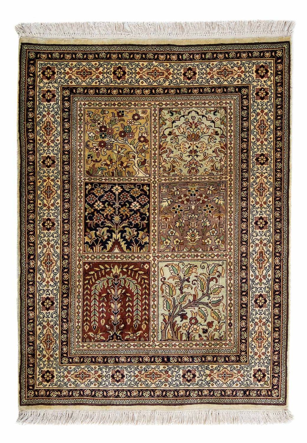 Persisk tæppe - Classic - 98 x 77 cm - flerfarvet